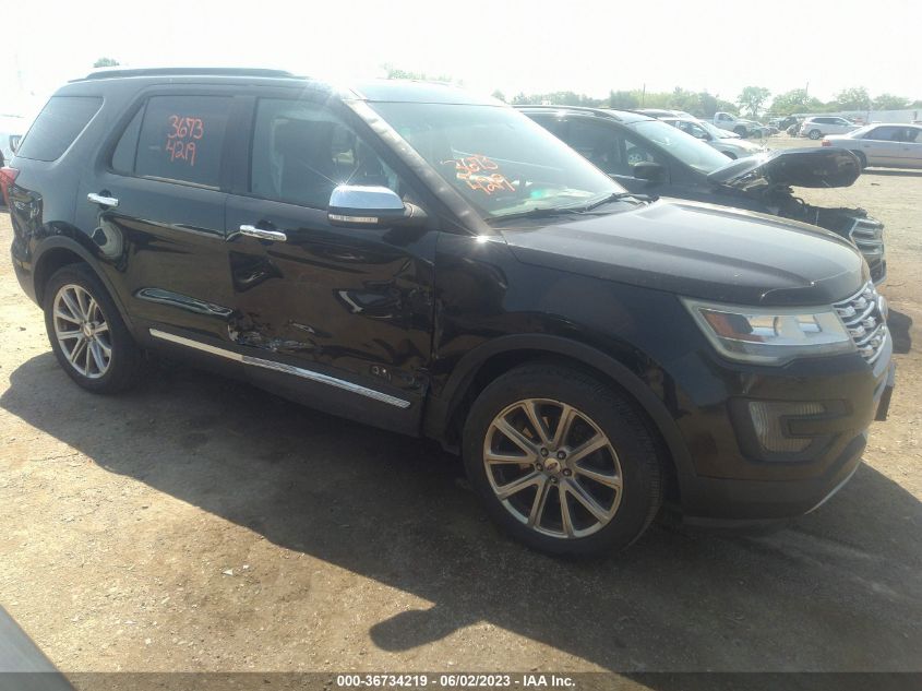 2016 FORD EXPLORER LIMITED - 1FM5K8F85GGA45203
