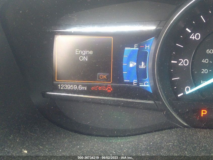 2016 FORD EXPLORER LIMITED - 1FM5K8F85GGA45203