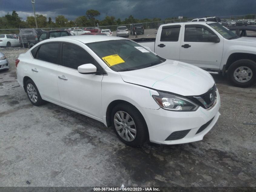 2016 NISSAN SENTRA SV - 3N1AB7AP4GY244966