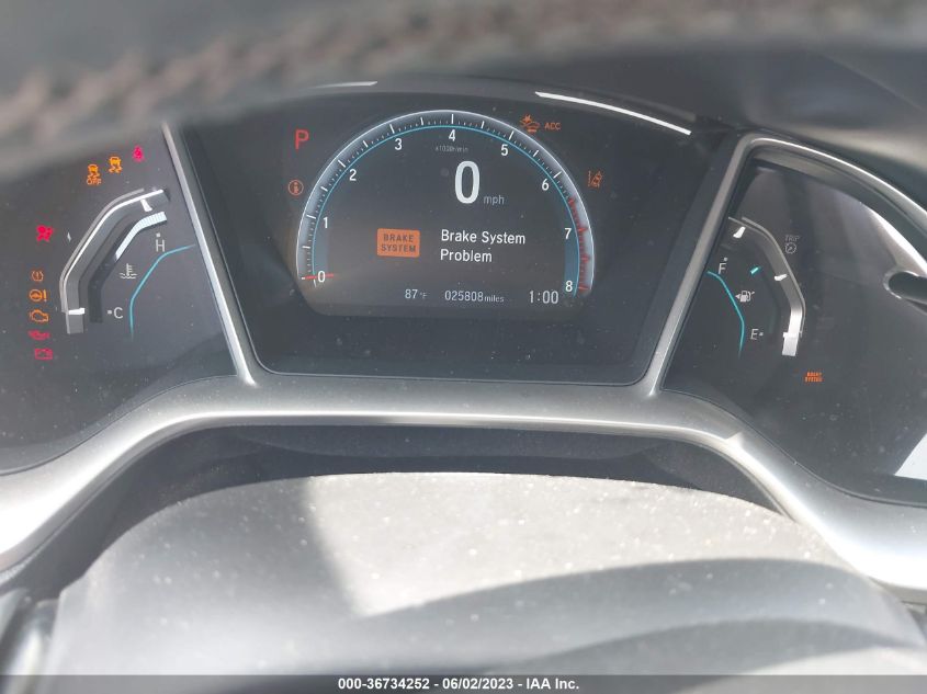 2019 HONDA CIVIC SEDAN EX - 19XFC1F35KE215568
