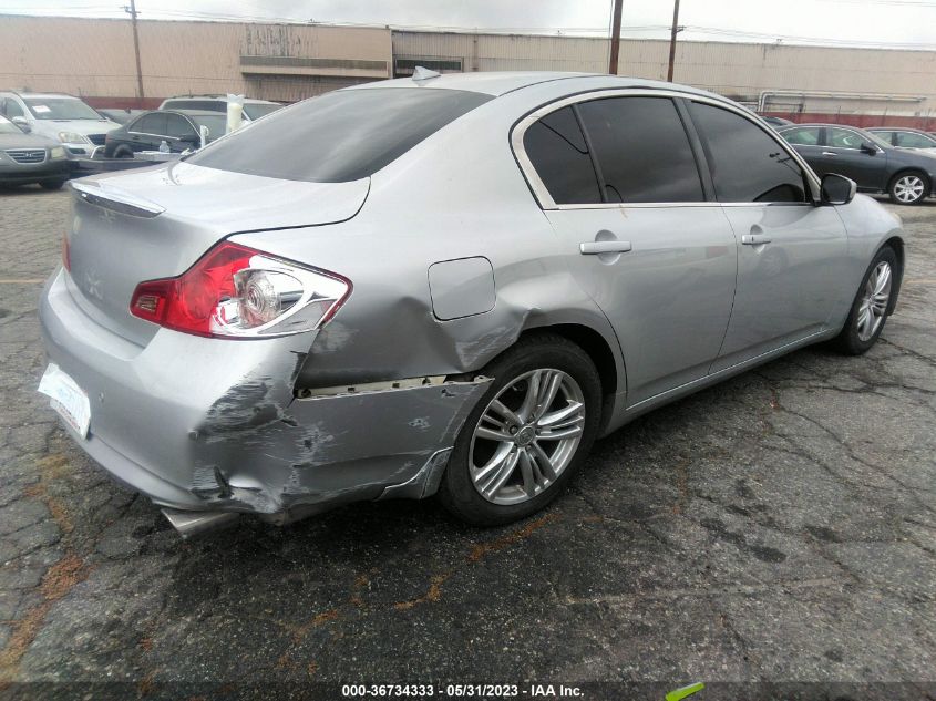 2013 INFINITI G37 SEDAN JOURNEY - JN1CV6AP8DM726638