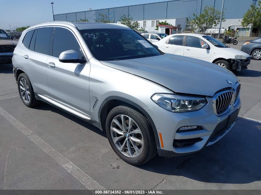 2019 BMW X3 XDRIVE30I - 5UXTR9C51KLE13840