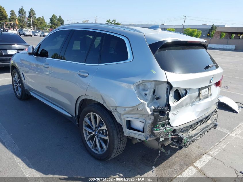 2019 BMW X3 XDRIVE30I - 5UXTR9C51KLE13840