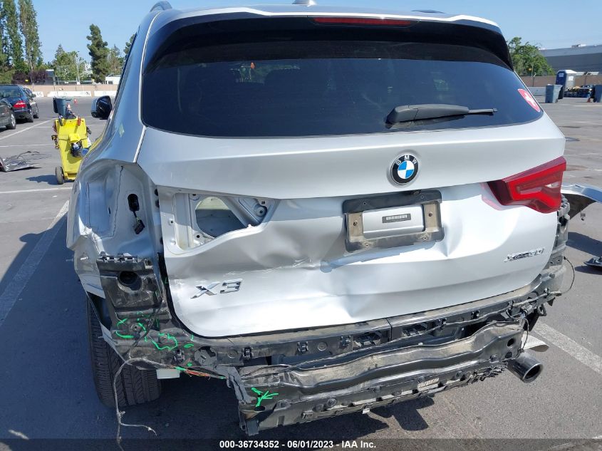 2019 BMW X3 XDRIVE30I - 5UXTR9C51KLE13840