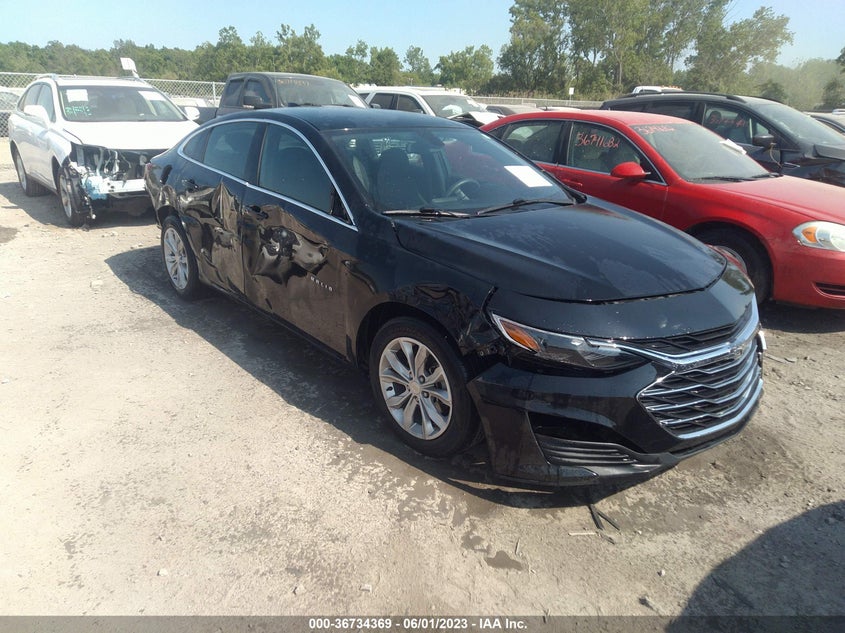 VIN 1G1ZD5ST6MF072008 2021 CHEVROLET MALIBU LT