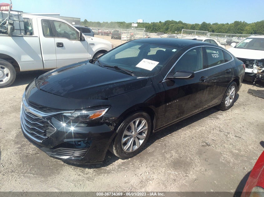 VIN 1G1ZD5ST6MF072008 2021 CHEVROLET MALIBU LT