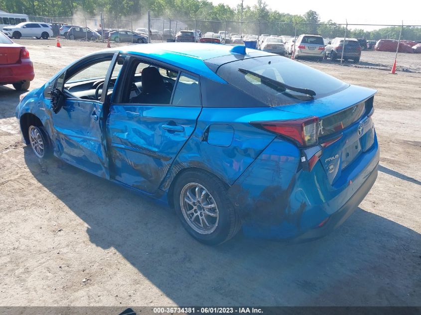 2021 TOYOTA PRIUS L - JTDKAMFU4M3133193
