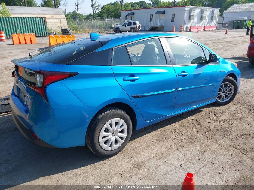 2021 TOYOTA PRIUS L - JTDKAMFU4M3133193