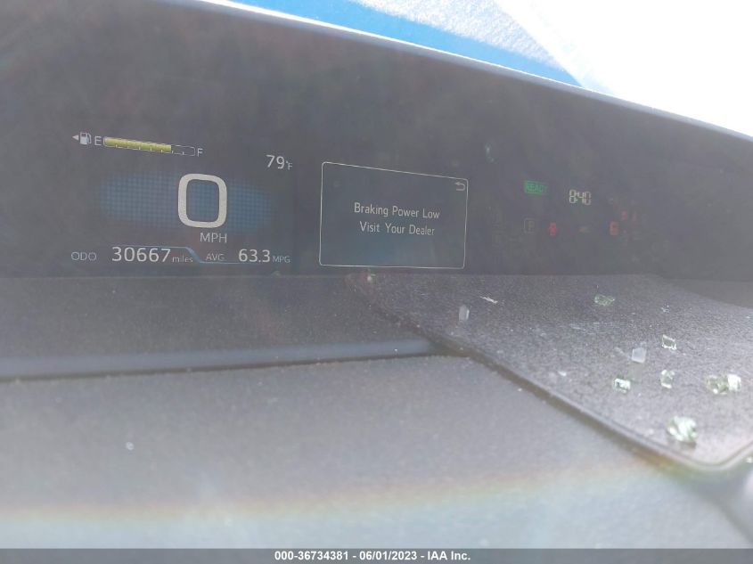2021 TOYOTA PRIUS L - JTDKAMFU4M3133193