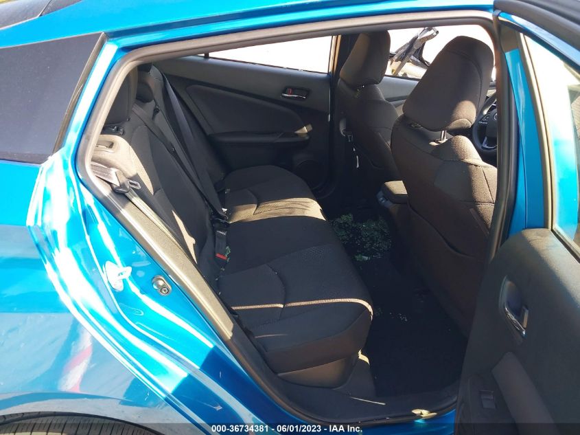 2021 TOYOTA PRIUS L - JTDKAMFU4M3133193