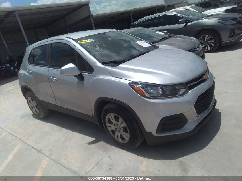 2017 CHEVROLET TRAX LS - 3GNCJKSB3HL189429