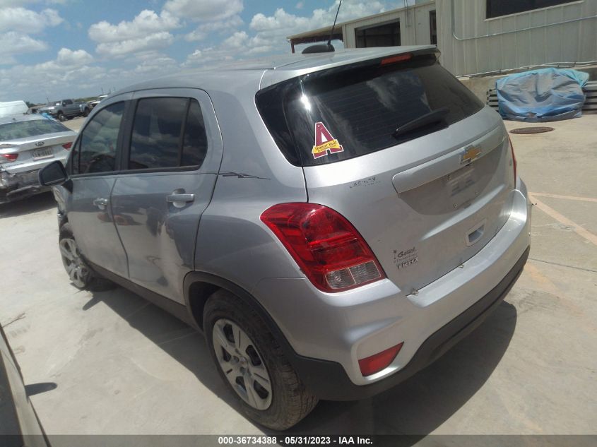 2017 CHEVROLET TRAX LS - 3GNCJKSB3HL189429