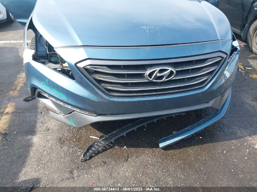 2015 HYUNDAI SONATA 2.4L SPORT - 5NPE34AF0FH054787