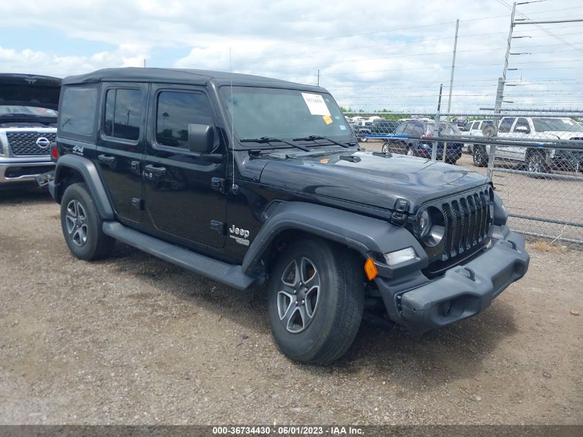 2020 JEEP WRANGLER UNLIMITED SPORT S - 1C4HJXDM7LW334081