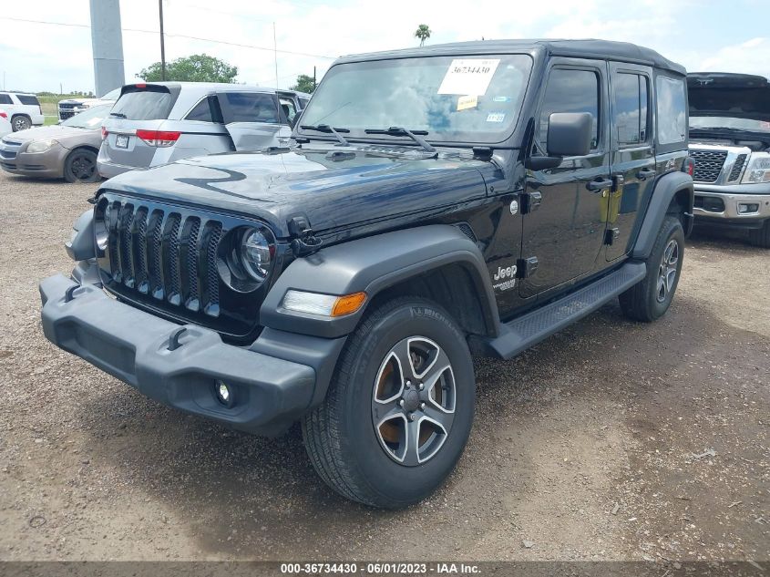 2020 JEEP WRANGLER UNLIMITED SPORT S - 1C4HJXDM7LW334081