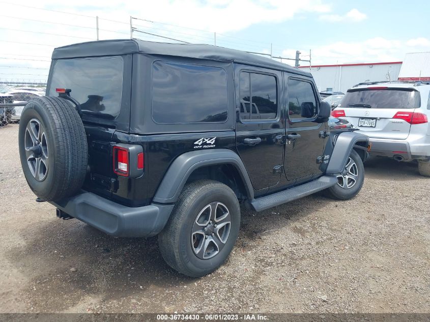 2020 JEEP WRANGLER UNLIMITED SPORT S - 1C4HJXDM7LW334081