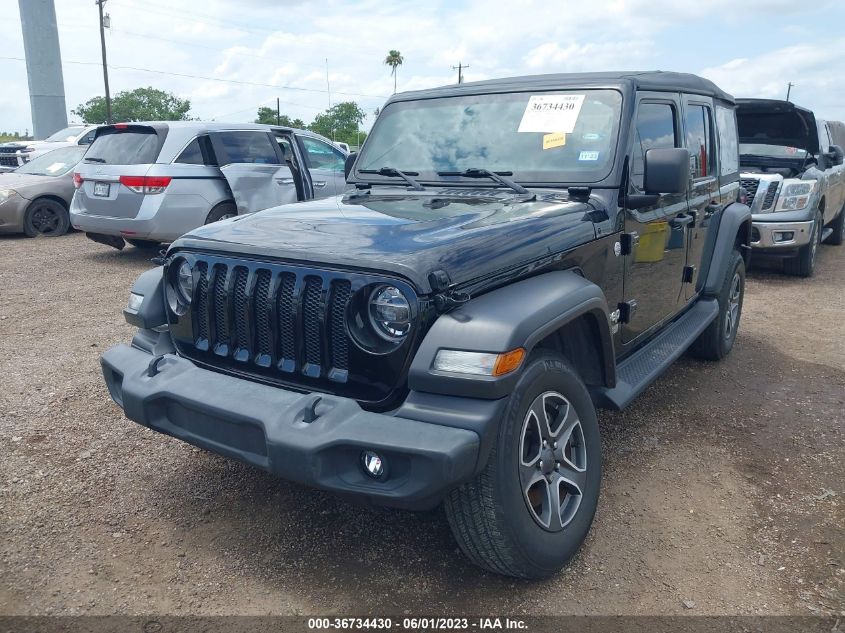 2020 JEEP WRANGLER UNLIMITED SPORT S - 1C4HJXDM7LW334081