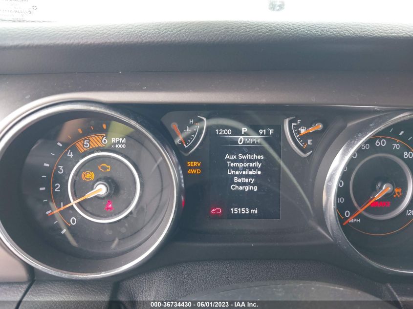 2020 JEEP WRANGLER UNLIMITED SPORT S - 1C4HJXDM7LW334081
