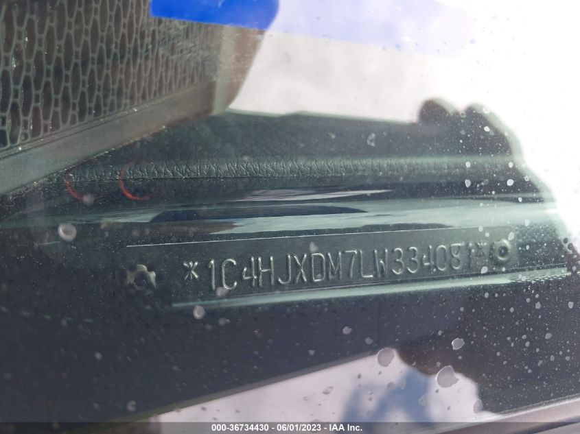 2020 JEEP WRANGLER UNLIMITED SPORT S - 1C4HJXDM7LW334081