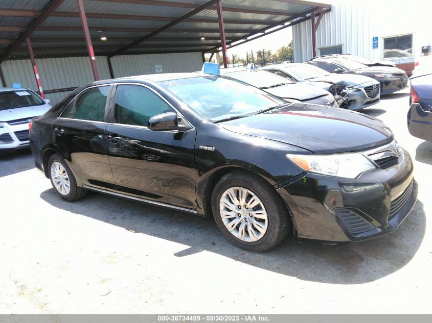 2013 TOYOTA CAMRY HYBRID LE/XLE - 4T1BD1FK8DU079603