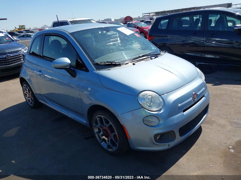 2014 FIAT 500 SPORT - 3C3CFFBRXET275819