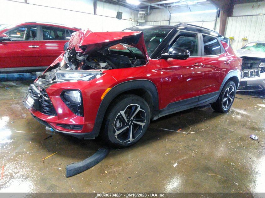 2021 CHEVROLET TRAILBLAZER RS - KL79MUSL3MB047198