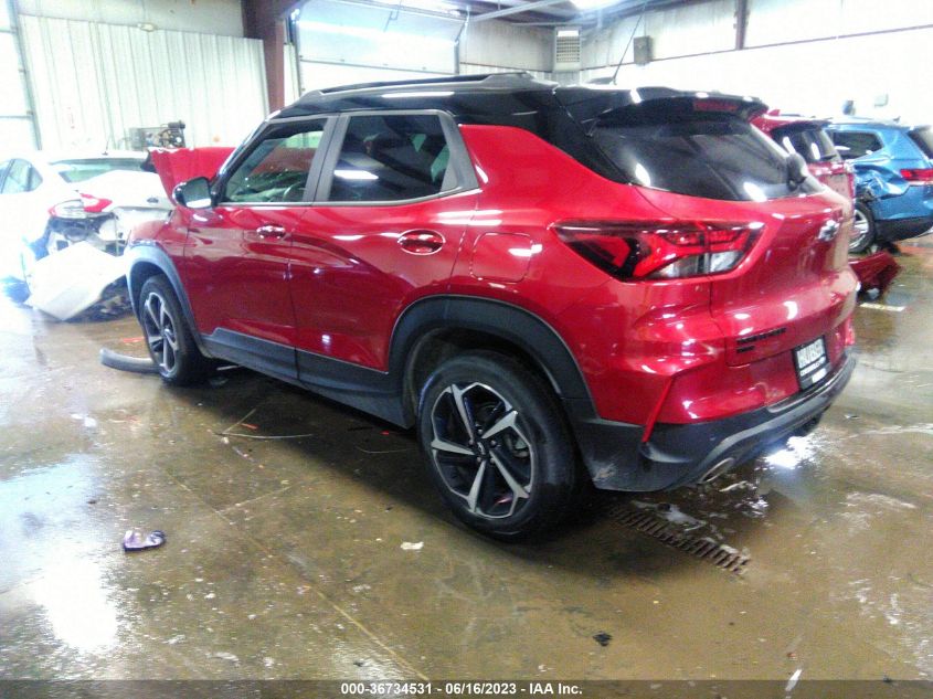 2021 CHEVROLET TRAILBLAZER RS - KL79MUSL3MB047198