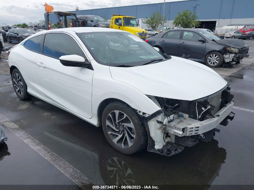 2018 HONDA CIVIC COUPE LX - 2HGFC4B57JH303177