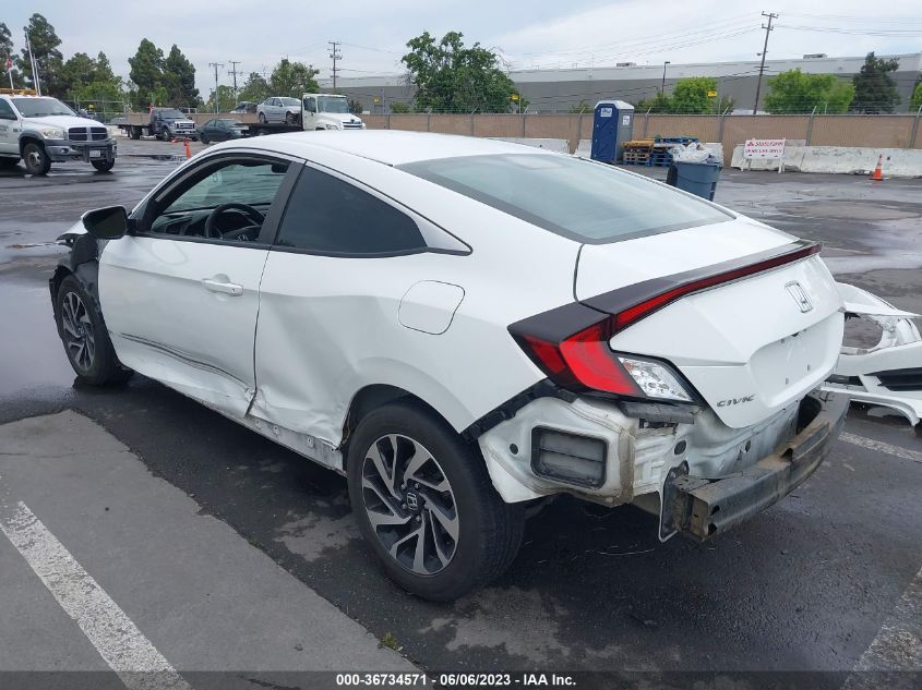 2018 HONDA CIVIC COUPE LX - 2HGFC4B57JH303177