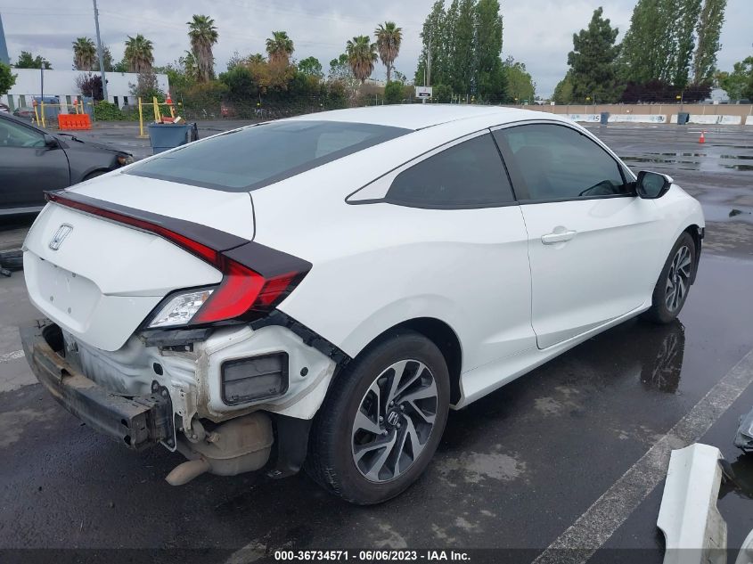 2018 HONDA CIVIC COUPE LX - 2HGFC4B57JH303177
