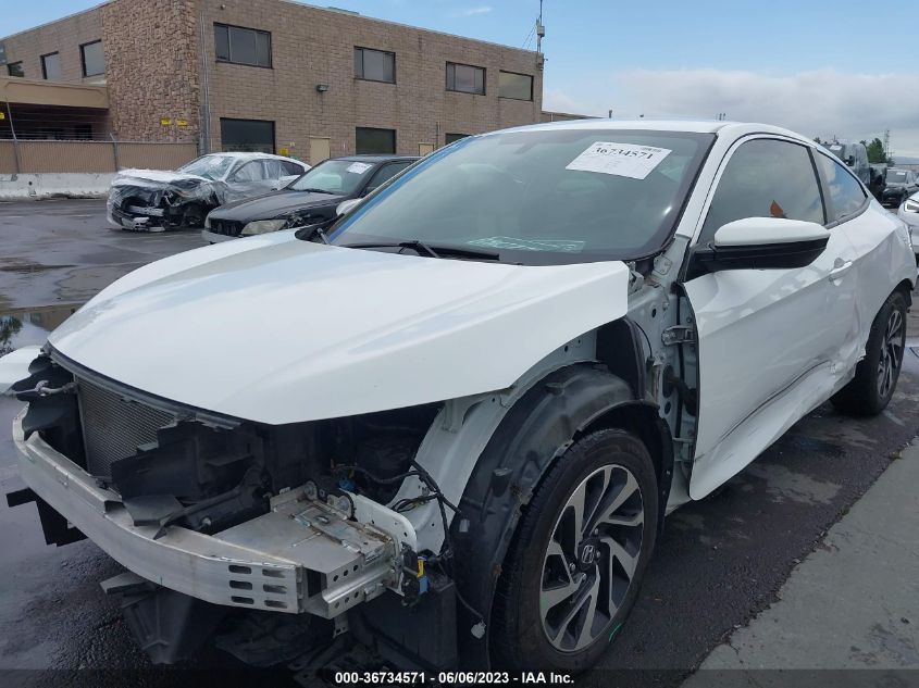 2018 HONDA CIVIC COUPE LX - 2HGFC4B57JH303177