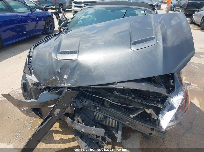 VIN 1FATP8UH4K5104297 2019 FORD MUSTANG ECOBOOST