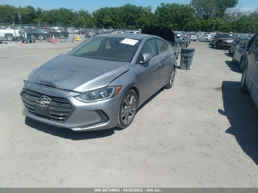 VIN 5NPD84LF7HH180528 2017 HYUNDAI ELANTRA LIMITED