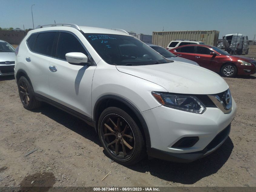2015 NISSAN ROGUE SV - KNMAT2MT1FP559133