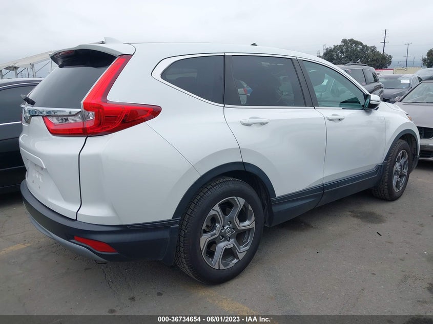 VIN 5J6RW1H57KA047870 2019 HONDA CR-V EX