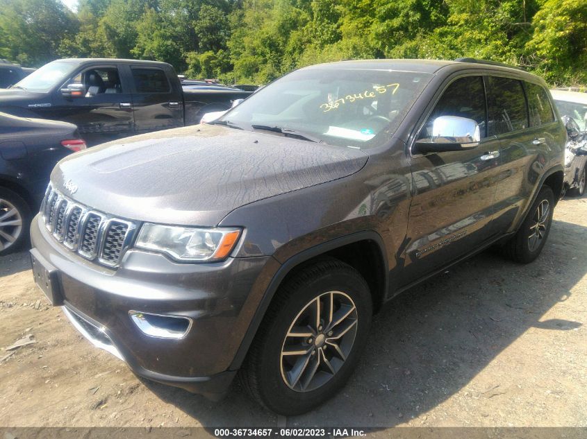 2017 JEEP GRAND CHEROKEE LIMITED - 1C4RJFBG0HC795711