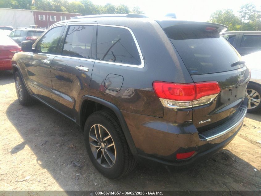 2017 JEEP GRAND CHEROKEE LIMITED - 1C4RJFBG0HC795711