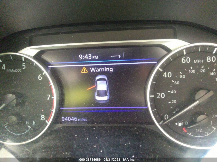 2019 NISSAN ALTIMA 2.5 S - 1N4BL4BV6KC147351