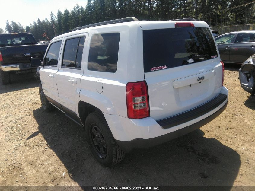 2015 JEEP PATRIOT SPORT - 1C4NJRBB1FD357663