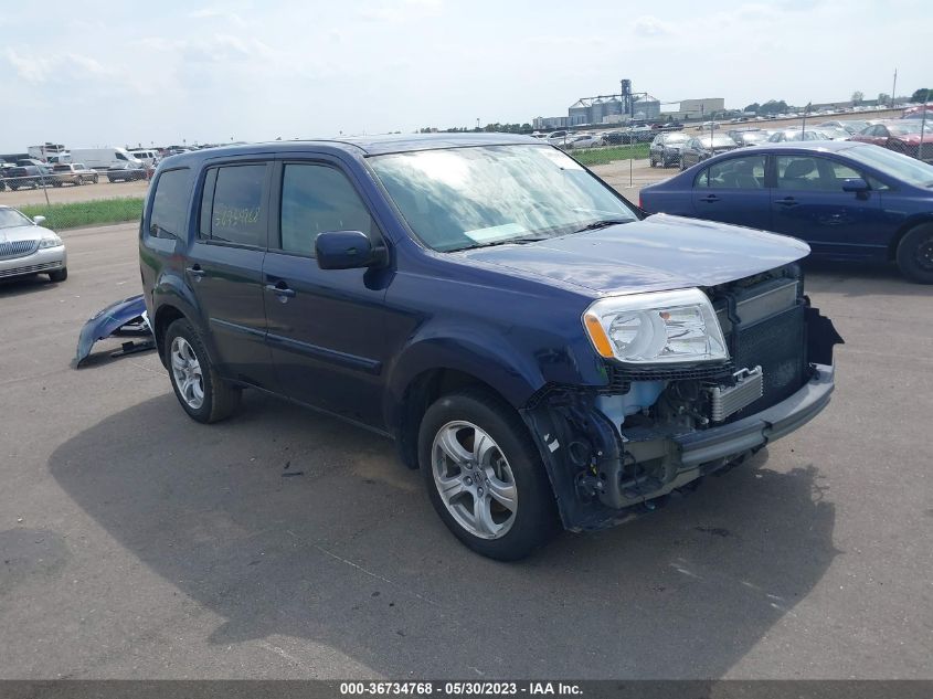 2013 HONDA PILOT EX-L - 5FNYF4H55DB018106