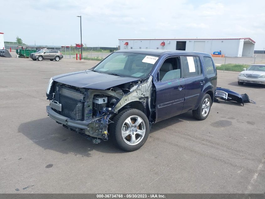2013 HONDA PILOT EX-L - 5FNYF4H55DB018106
