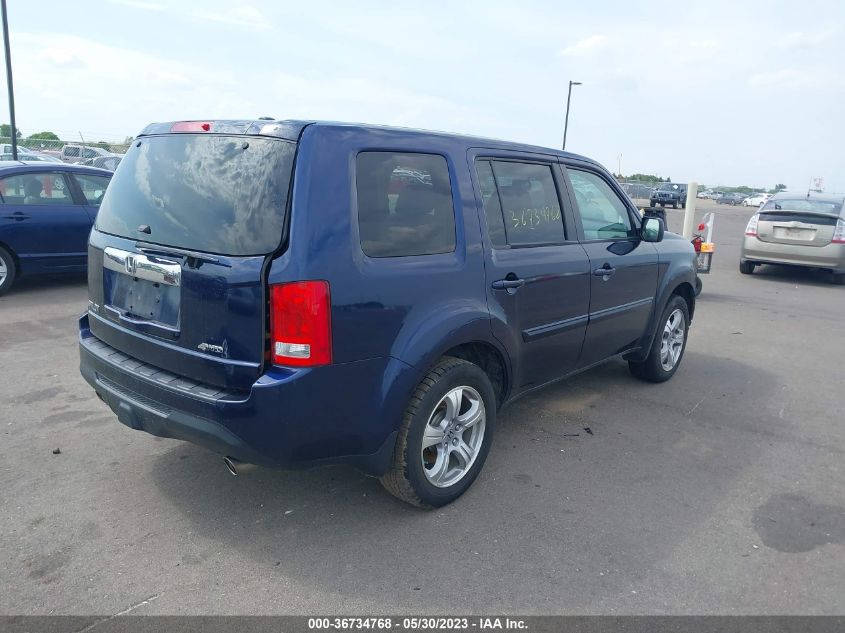 2013 HONDA PILOT EX-L - 5FNYF4H55DB018106