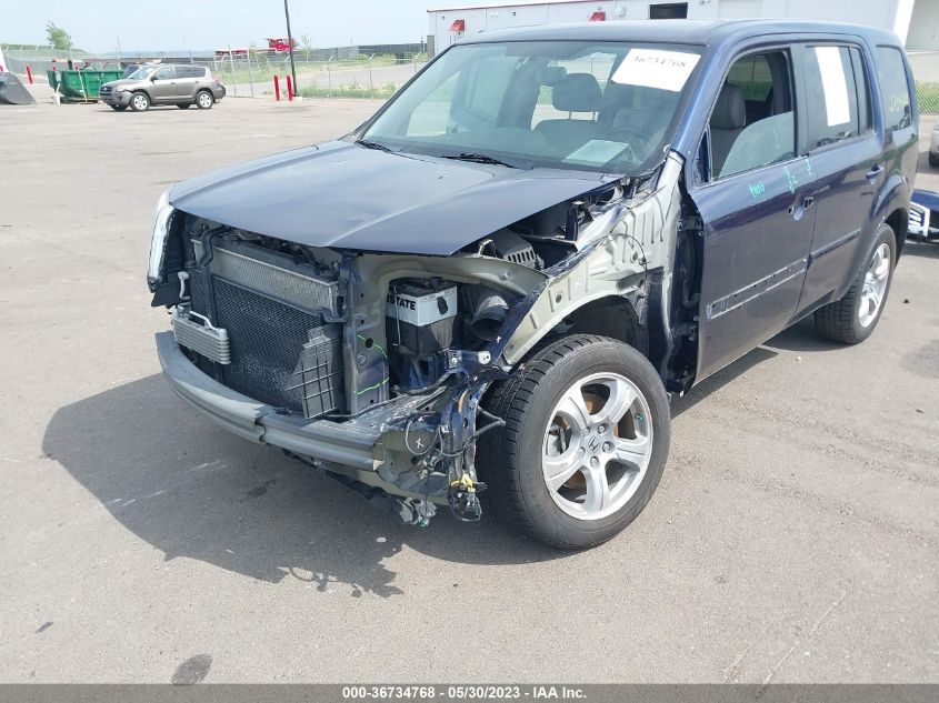 2013 HONDA PILOT EX-L - 5FNYF4H55DB018106