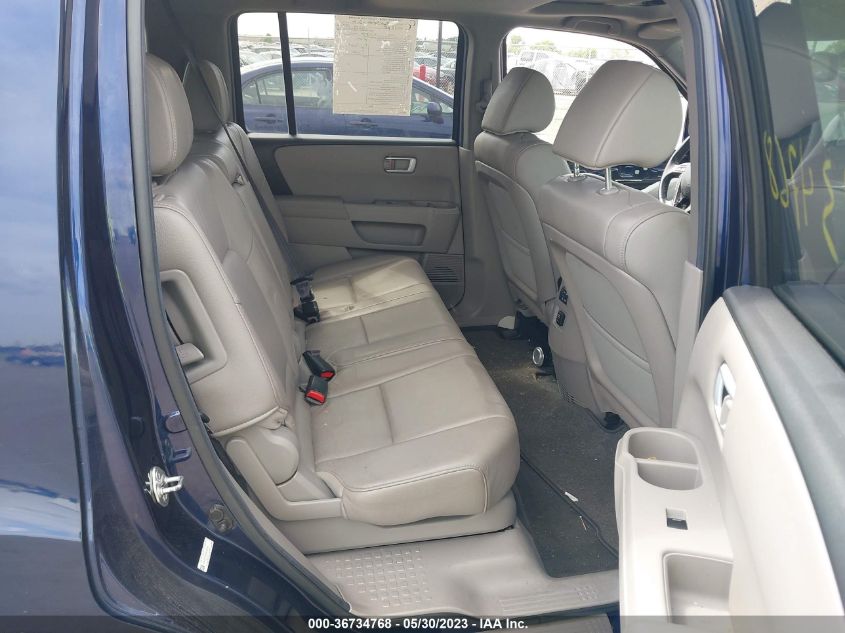 2013 HONDA PILOT EX-L - 5FNYF4H55DB018106
