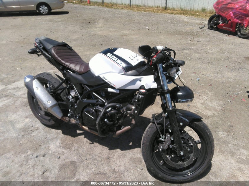 VIN JS1VP55B4K7100485 2019 SUZUKI SV650 A/X