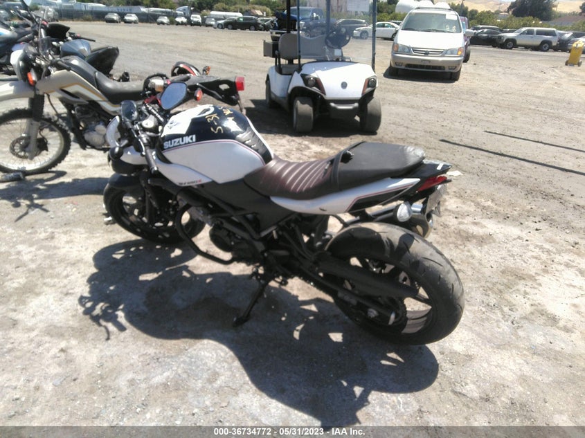 VIN JS1VP55B4K7100485 2019 SUZUKI SV650 A/X