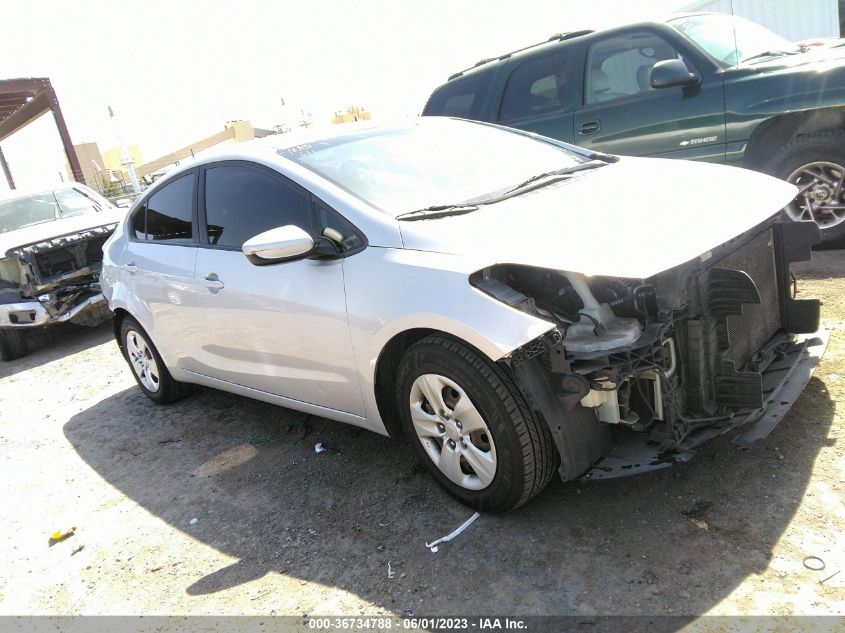 2017 KIA FORTE LX - 3KPFK4A71HE098997