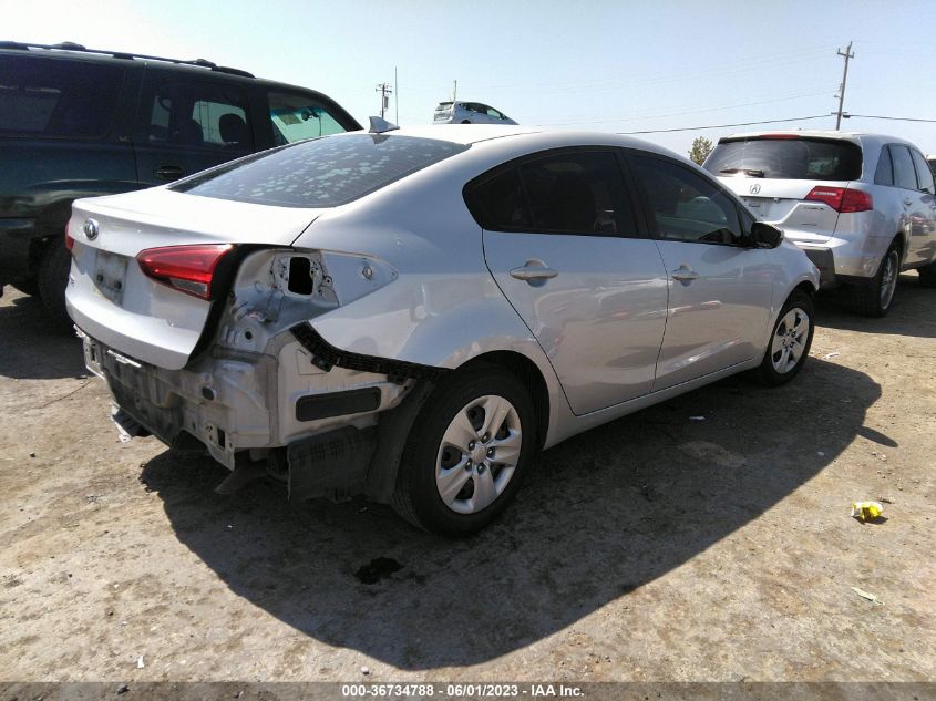 2017 KIA FORTE LX - 3KPFK4A71HE098997
