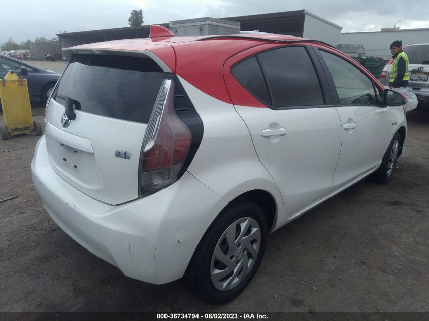 2015 TOYOTA PRIUS C ONE/TWO/THREE/FOUR - JTDKDTB3XF1110823
