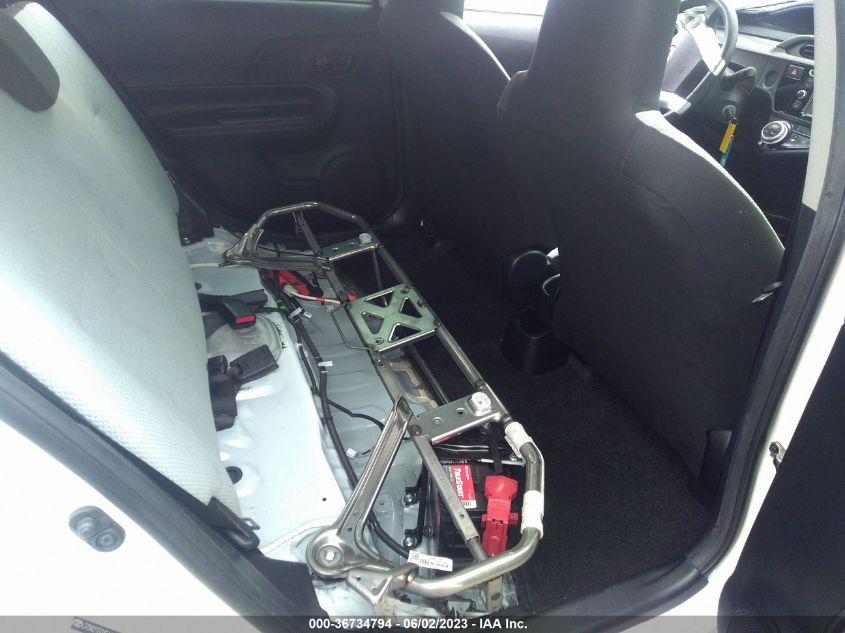 2015 TOYOTA PRIUS C ONE/TWO/THREE/FOUR - JTDKDTB3XF1110823